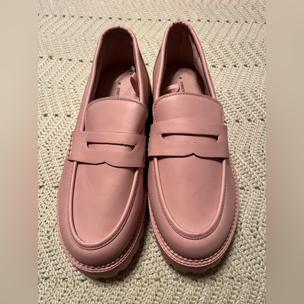 Streetwear Society Blush Pink Loafers